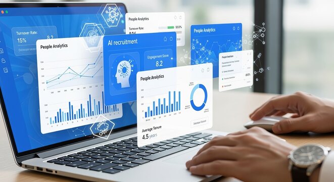 Insights Unveiled Data Analytics Interfaces for Empowered Workforce Management for Modern Companies