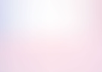 Obraz premium Soft pastel gradient background with subtle pink and blue light