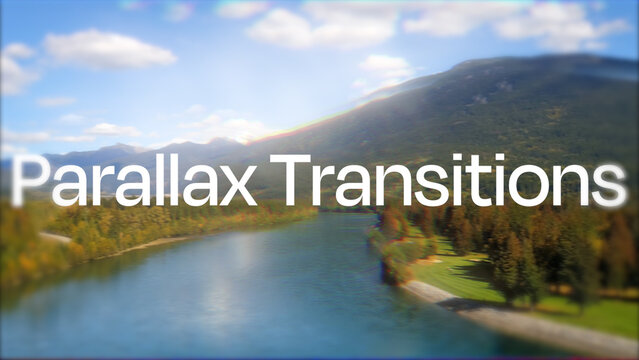 Unique Parallax Transitions