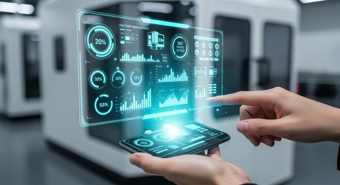 Advanced Manufacturing Management System Enhancing Efficiency in Innovative Remote Smart Factories