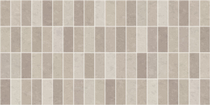Ceramic tile texture for floor and wall. Seamless pattern, grey background for kitchen backsplash, bathroom, toilet floor. Natural stone texture in taupe color for ceramic tiles. Vector illustration