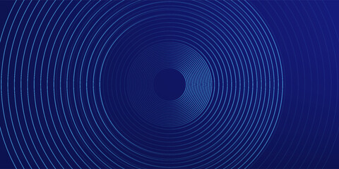 Blue abstract background. Geometric lines pattern. Modern shiny blue gradient lines. Futuristic technology graphic design. Suit for business, cover, header, wallpaper, corporate, website, flyer