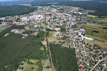Torgelow, Industriegebiet, Bahnstrecke und Wilhelmstra&szlig;e 2016