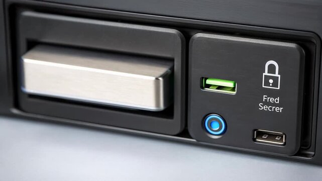 Ai robotics manufacturing hardware technology software security act readiness secure data access port control panel usb slot drive bay