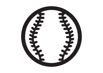 baseball logo silhouette vector, softball silhouette vector illustration, sports ball logo silhouette vector, baseball player logo, baseball bat and ball logo vector silhouette on white background