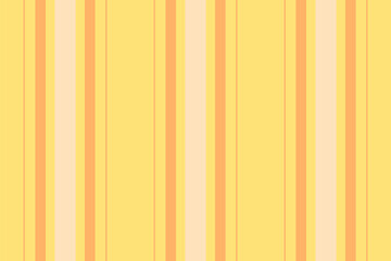 Obraz premium Tailor texture textile vector, choose background fabric vertical. String lines pattern seamless stripe in yellow and orange colors.