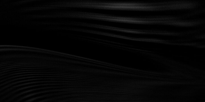Exclusive, elegant, and high-class Monochrome Gradient abstract visual with fine parallel lines that follow the curve of the gray wave and textured "Grainy" (Sandy) Texture