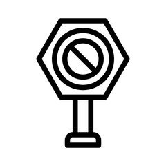 stop line icon