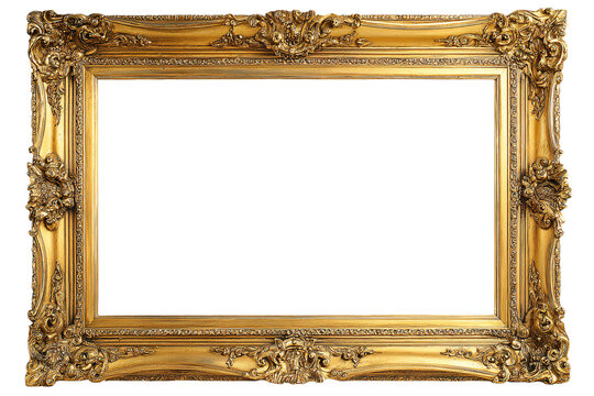 Antique Gold Ornate Picture Frame