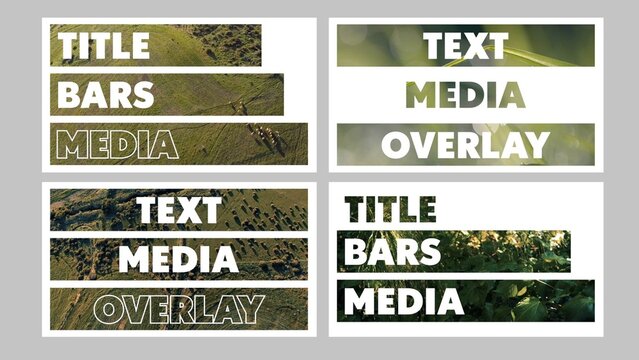 Title Bars Media Overlays