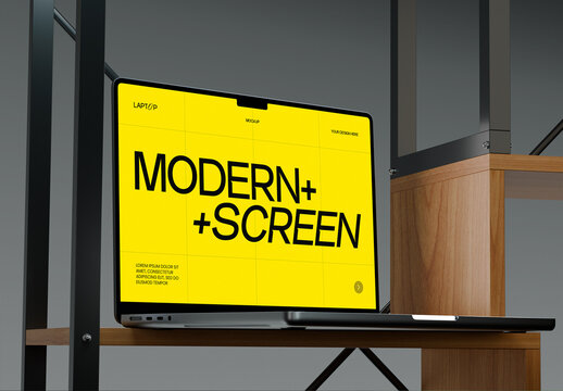 Laptop Computer Screen Mockup