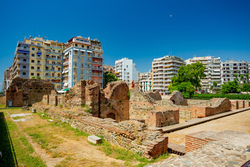 Naklejka premium Palace of Galerius. Thessaloniki, Greece