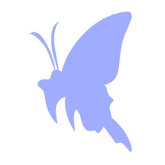 Butterfly silhouette vector