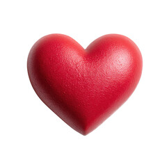 Fototapeta premium A red heart symbol on a black background