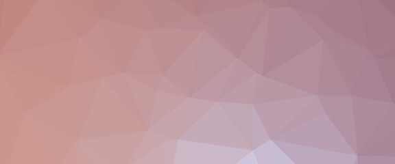 Obraz premium Light Purple vector abstract mosaic background. Triangular geometric sample with gradient. A completely new template for your business design.
