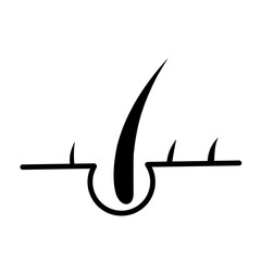 Hair care vector icon