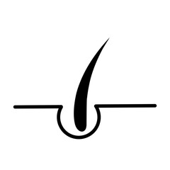 Hair care vector icon