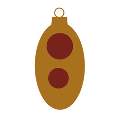 Vector Christmas ornament