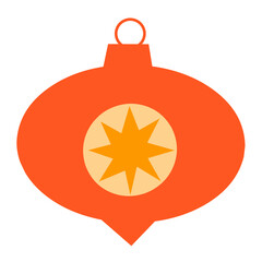 Vector Christmas ornament