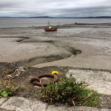 Low tide at Morecambe Beach