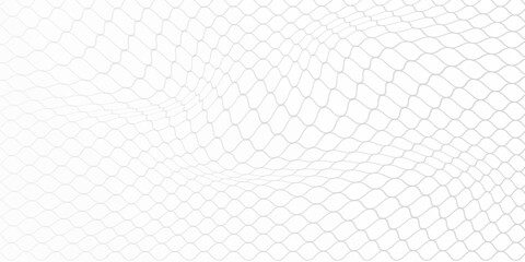 Curved net pattern. Seamless design for sportswear or equipment like soccer goals, volleyball nets, basketball hoops, hockey nets, and athletic gear © Rohmatul