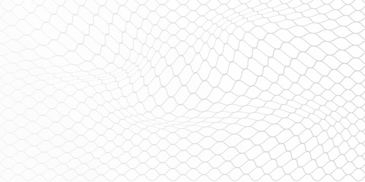 Curved net pattern. Seamless design for sportswear or equipment like soccer goals, volleyball nets, basketball hoops, hockey nets, and athletic gear
