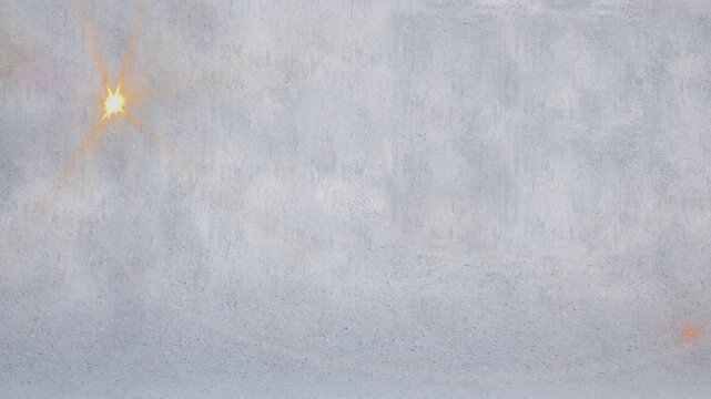 Surgeon wearing face mask winter landscape