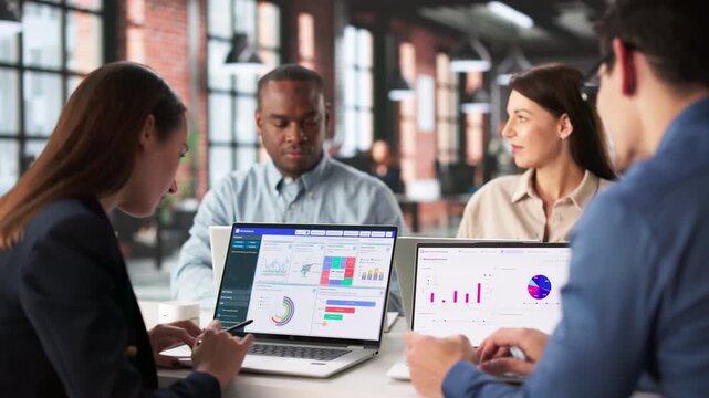 Data Analytics Dashboard For Business Team