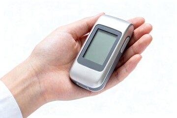 Generative AI Handheld Glucose Meter for Health Monitoring Devices