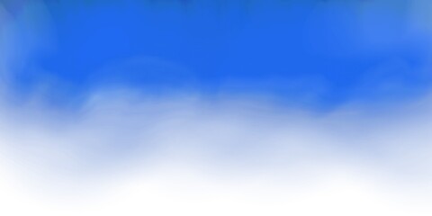 Fototapeta premium Vibrant blue and white horizontal abstract blur