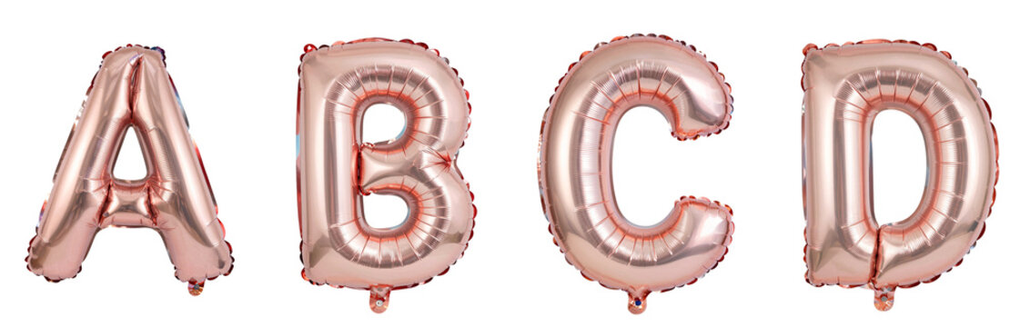 A bunch of balloons with the letters A, B, C, D, E, F, G, H, I, J, K, L, M, N, O, P, Q, R, S, T, U, V