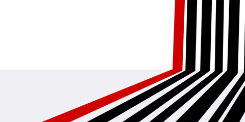 Obraz premium Black White and Red Backgrounds.vector
