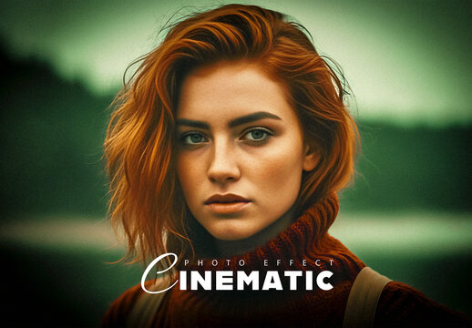 Film Look Cinematic Photo Effect