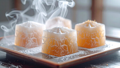 Dynamic Explosion of Colorful Ink Swirling in Clear Water on Dark Background