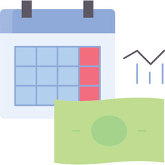 Monthly Revenue Illustration