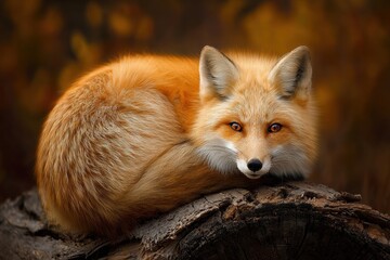 Obraz premium Red Fox Portrait - Majestic Wildlife Shot