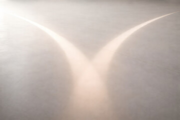 Light Dance: An ethereal dance of light streams across a dim canvas, forming a dynamic yet gentle composition. Softly illuminating a sense of depth.