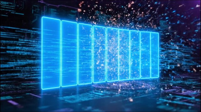 binary code background