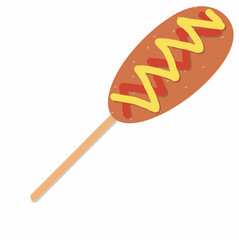 Korean Corn Dog, 핫도그
