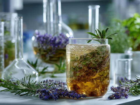 Herbal Fermentation Process for Natural Skincare, Cosmetics, and Health Supplement Production