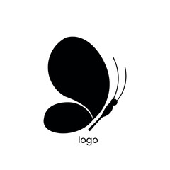 Butterfly logo colorful gradient illustrations