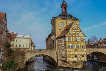 Fototapeta premium Bamberg Altes Rathaus