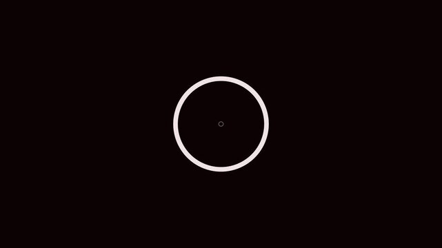 Technology radio waves signal icon animation. Radio waves background. Network tower produced radio wave concept. Network tower produced radio.black background represents connectivity.4k