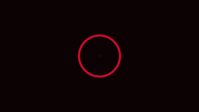 Technology radio waves signal icon animation. Radio waves background. Network tower produced radio wave concept. Network tower produced radio.black background represents connectivity.4k