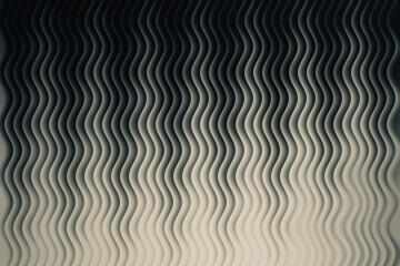 Abstract background with wavy lines transitioning from dark to light tones
