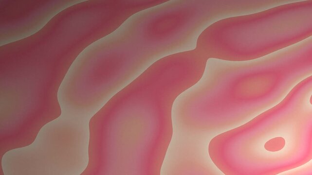 Soft, wavy pink patterns create a calming and fluid visual experience