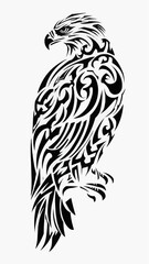 Obraz premium eagle tattoo vector