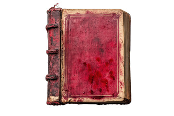 Enchanted Book of Blood Magic isolated on transparent background