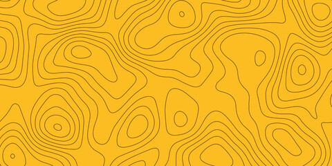 Topographic map background with geographic grid for hiking and mountain sport. luxury topographic wavy pattern and geographic grid map design. paper texture Imitation of a geographical map shades. © Abdur Rahman Safin 