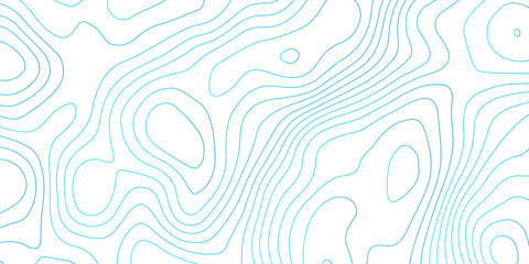 Topographic map background with geographic grid for hiking and mountain sport. luxury topographic wavy pattern and geographic grid map design. paper texture Imitation of a geographical map shades. © Abdur Rahman Safin 